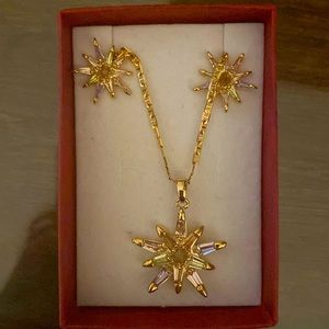 Starburst Jewelry Set